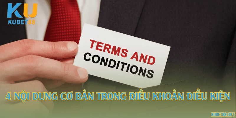 4 nội dung cơ bản trong điều khoản điều kiện
