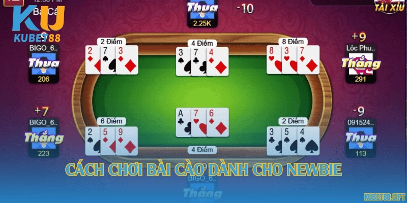 Cách chơi bài cào dành cho newbie