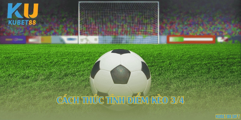 Cách thức tính điểm kèo 3/4