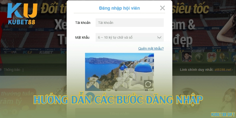 Hướng dẫn các bước đăng nhập