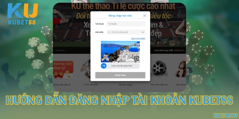 Đăng nhập Kubet88