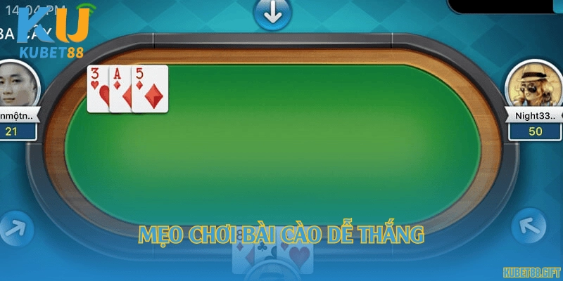 Mẹo chơi bài cào dễ thắng