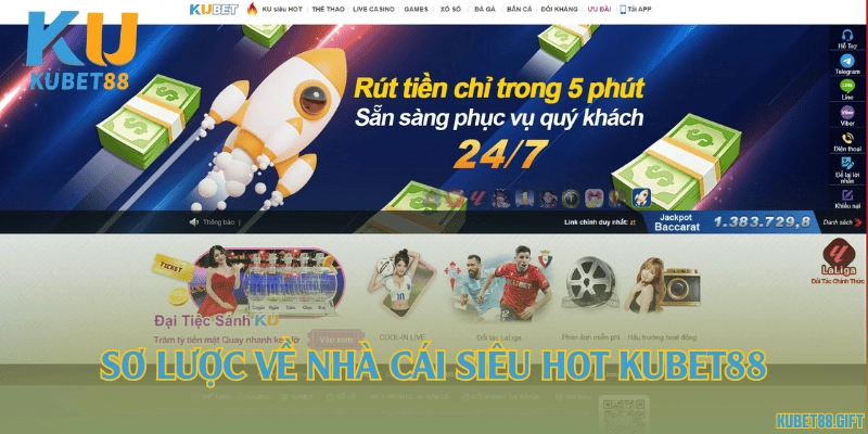 Sơ lược về nhà cái siêu hot Kubet88